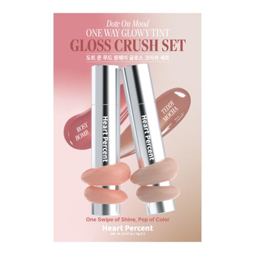 Heart Percent Dote On Mood One Way Glowy Tint Duo, Autumn Roasting (#5/#14)