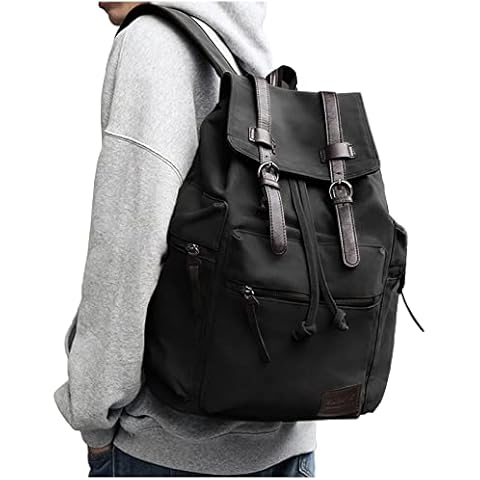 Mochila vintage de lona multiusos SZLX Cover