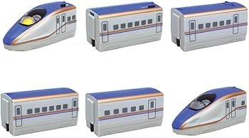 Amazon.co.jp: ミニモータートレイン第77弾E7系北陸新幹線6両セット