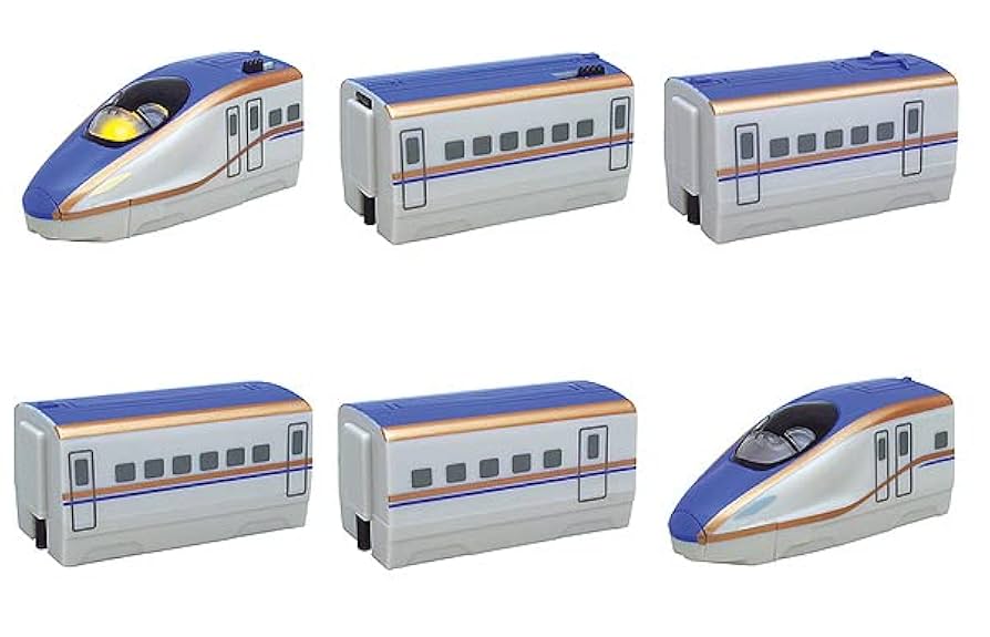 北陸新幹線　E7系　新幹線　6両　＋台車2両分　Ｂトレインショーティー Bトレインショーティー 北陸新幹線E7系 Aセット(先頭車[1号車]+