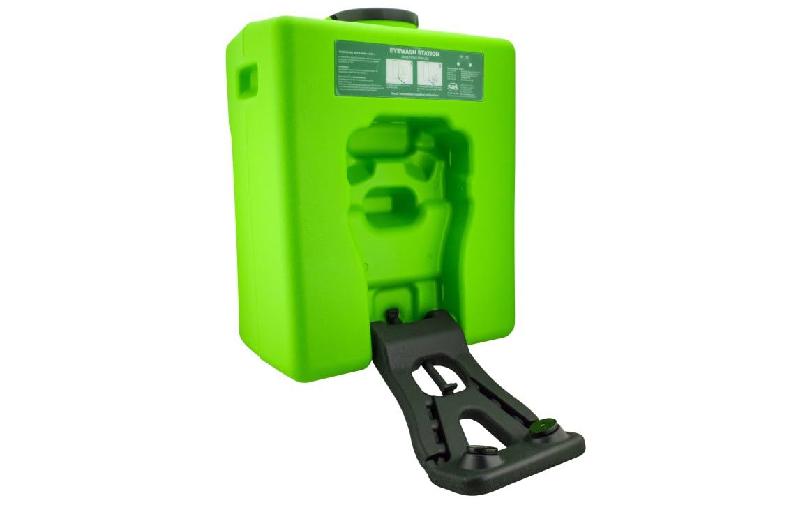 5134-00 Green 9.6-Gallon Gravity-Fed Eyewash Station