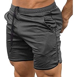 COOFANDY Ingerichte Trainingsshort Voor Heren Bodybuilding Sporting Running Training Jogger Gym Korte Broek met Zakken