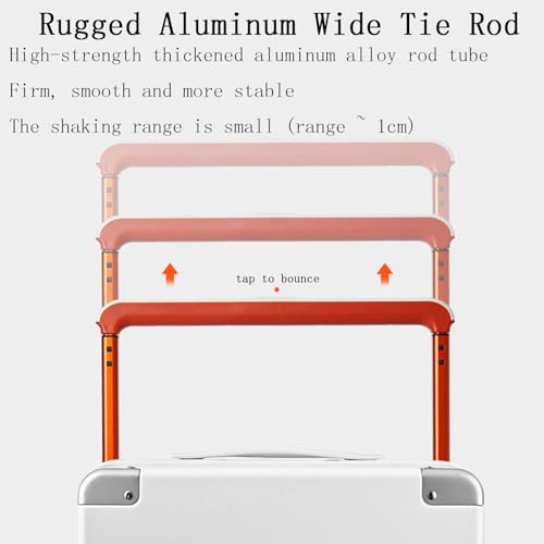 Luggage, USB Interface Multifunctional Rechargeable Wide Trolley Case with Swivel Wheels, Suitcase (Black 41 * 26 * 72)2