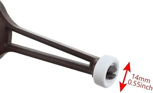 Miniatura 3 de SDTC Tech 1 bandeja giratoria para horno de microondas, soporte giratorio de triple brazo con ruedas (longitud del brazo 3.54 pulgadas3.5 in)