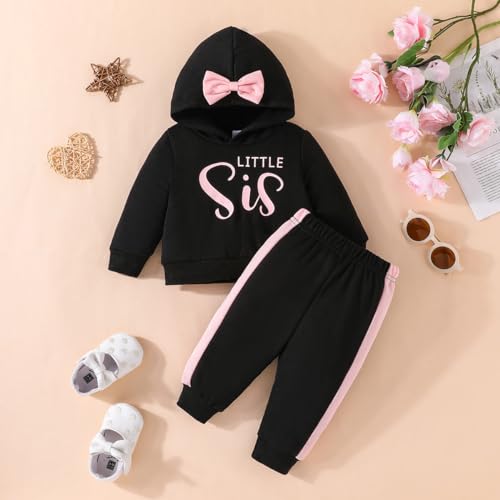 Winter Hooded Jacket Color Block Trousers 2-piece Suit Kids Soft Fleece Outerwear Jackets Warm Coat for Children2