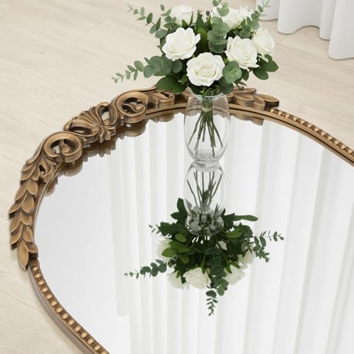 Besdomus Vintage Full Length Mirror: 21"x 56" Large Gold Floor Mirror - Traditional Ornate Baroque for Bedroom/Cloakroom/Entryway/Hallway - Home Decor for Living Room by Besdomus - Image 9