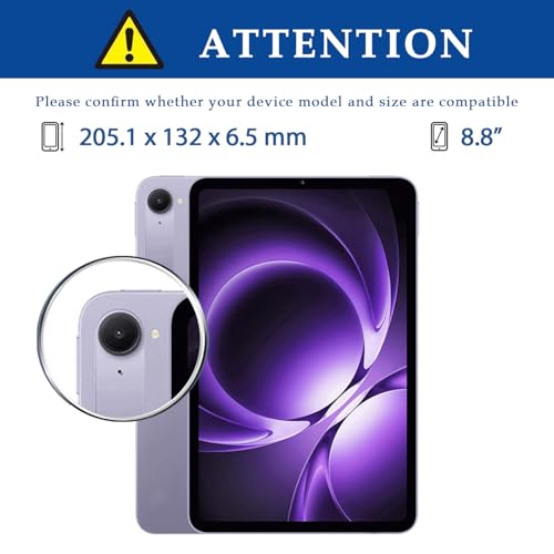 Étui Xiaomi Pad Mini 8.8 2025 résistant aux chutes avec support gris