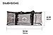 HAT MATE Premium Hat Pop up Storage Free Cap Storage Bag, Large Hat Storage Travel Bag Round Hat Box Container. Hat Case for Baseball Caps.Dirt & Dust Protection
