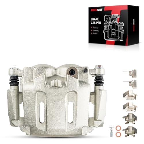 Image of Torchbeam Front Brake Caliper Right for Ford 2005-2012 F-250 Super Duty, Ford 2005-2012 F-350 Super Duty, Front Right Caliper Replace # 18B5022