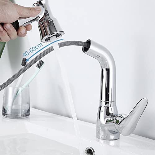 Mitigeur de lavabo à douchette pour en finir avec les éclaboussures - 3
