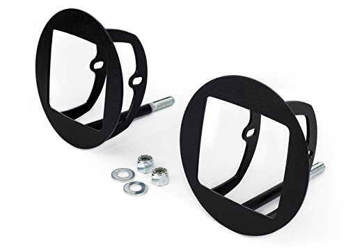 Cali Raised LED Fog Light Pod Replacement Mounting Brackets For 2005-2011 Tacoma