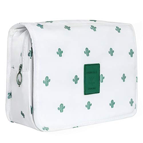 MOST ORIGINAL DESIGNM Hanging Toiletry Bag Large Travel Cosmetic Organizer Waterproof Portable Makeup Pouch for Mens Boy & Women Girls with Sturdy Hook(White) …