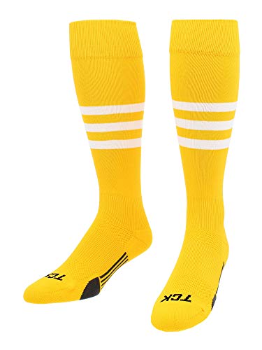 Image of Baseball & Softball Socks | USA Made Dugout Series Striped | Over the Calf | Sizing for Youth Boys, Girls, Men, & Women's