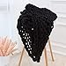 Coperta in Coperta Fatta A Mano in Grossa Tessuta Stecca di Ciniglia Lavorata A Maglia Realizzata for Divano Fotografia Puntelli Coperte (Color : Black, Size : 51X67in/130X170cm)