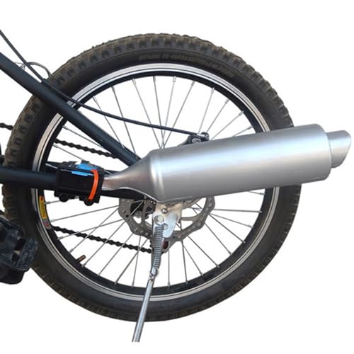 Bicycle Exhaust Sound System, Bike Motorcycle Spoke Turbo Exhaust Pipe System