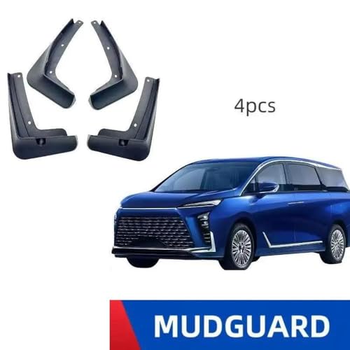 Guardabarros Buick GL8PHEV 2024 delanteros y traseros con 4 piezas resistentes a salpicaduras 2
