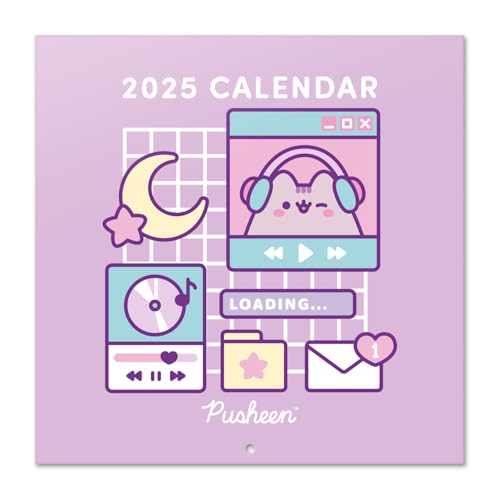 Calendario Da Parete Gatti 2025 | 30x30 Cm | Illustrazioni Gattini | Con Poster Omaggio - Foto 14