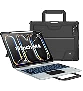 Nillkin Carry Go iPad Pro 13 inch (M4) Backlit Keyboard Case with Handle, New iPad Pro M4 13 inch...