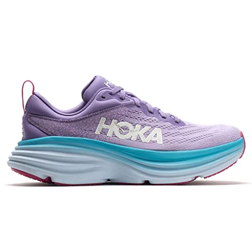 HOKA レディース ロードランニングシューズ, チョーク バイオレット パステル ライラック, 27.0 cm