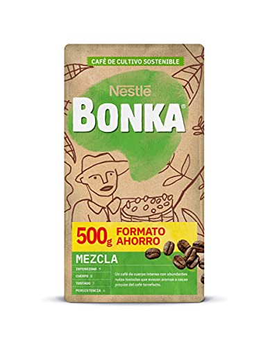 Bonka Café Molido Mezcla 70/30 500 g - Formato Ahorro