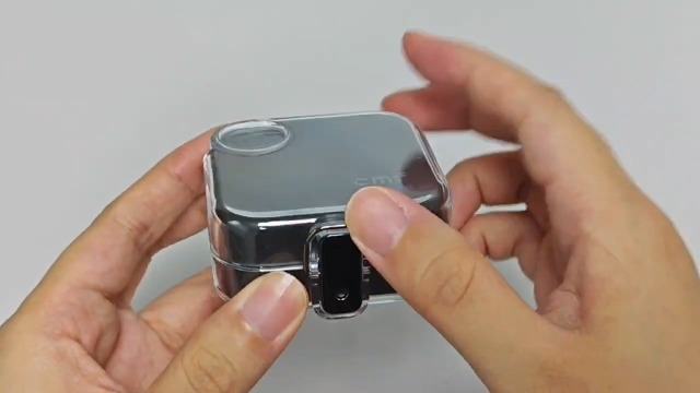 POZCIS for CMF Buds/CMF Buds 2a Case Cover, Hard PC Shell Clear Protective Earbuds Case, Headphones Case with Lanyard Accessories Set