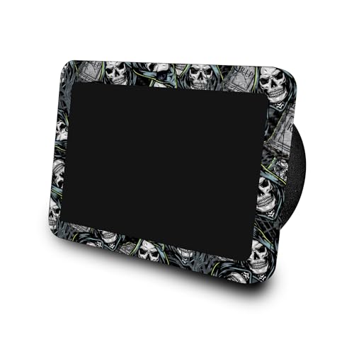 Image of Carbon Fiber Skin Compatible with Amazon Echo Show 8 (3rd Gen, 2023) - Wall of Death - Premium 3M Vinyl Protective Wrap Decal Cover - Easy to Apply | Crafted in The USA by MightySkins