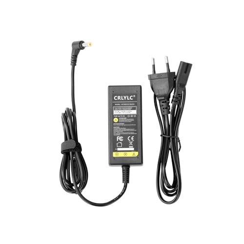 CRLYLC 40W 19V 2.15A Acer Cargador Adaptador Portátil Acer Aspire One 531 533 1225 D255 D257 D260 D270 ZG5 PA-1300-04 A150-1006 ADP-40KD ADP-40TH ADP-40YH PC AC Alimentación 5.5 * 1.7mm