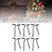 CFTGIW 24pcs Velvet Bows Decorative Xmas Wreath Ribbon Bows for Xmas Garland Wedding Home Tree Decorations Wine Red Will Your Tree Decorations 24 Set Bow of Receive Velvet (Green)