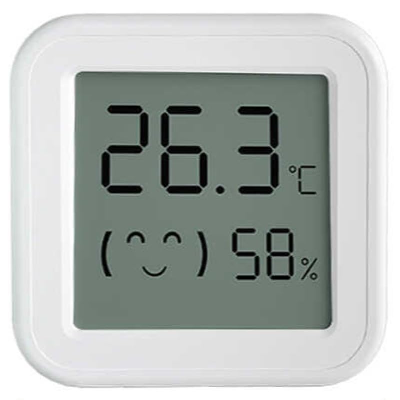 Image of Zigbee Temperature and Humidity Sensor, with Display, Wireless Thermometer for Home Automation, ℃ /℉ Switching, Remote Monitoring, Compatible with Hub /Gateway Devices with Zigbee Built-in