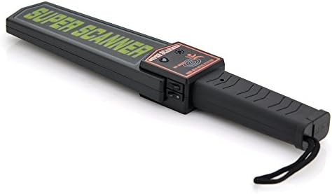 Generic Hand Held Metal Detector - Audio, Led And Vibration Alert, Ergonomic Design, Energy Efficient