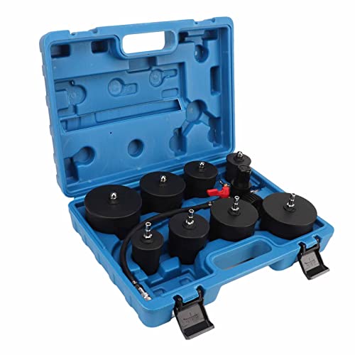 Probador de fugas de sistema turbo y kit con manómetro para localizar pérdidas de presión