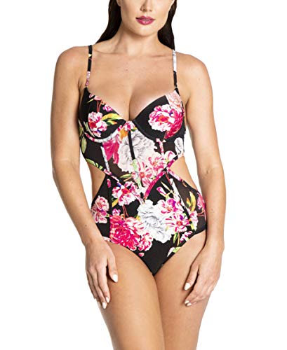 RACHEL Rachel Roy Women's Standard Monokini, Black, Extra Small
