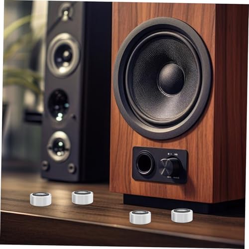 Pies de aislamiento de altavoz Gatuida de aluminio para subwoofer 7