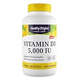 Healthy Origins Vitamin D3 5,000 IU - 540 Softgels