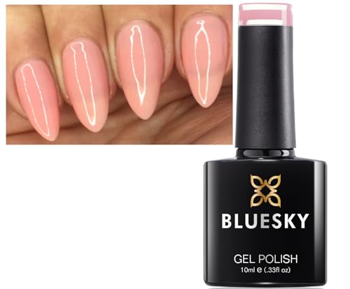 Bluesky Gel Nail Polish Pastel Peach UV LED Soak Off 10ml PA03 (Requires LED/UV Lamp to Dry/Cure)