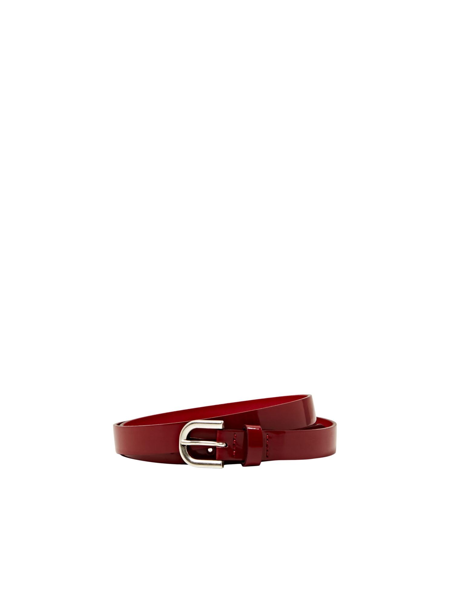 ESPRIT Women's 014EA1S301 Belt, 610/Dark Red, 100, 610/Dark Red, 100