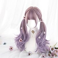 Amazon.co.jp: Eileen ロング カール ベージュ×白 ウィッグ