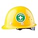 Hard Hat Safety Stickers - Construction Helmet Vinyl Decals, Safety First Labels, 2 Inch, 120 Pcs Per Pack