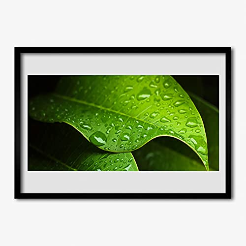 Cadre en MDF murale affiche haut de gamme 70x50 cm Tulup pour intérieur chic