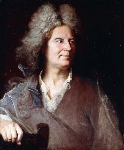 Lienzo decorativo de Hyacinthe Rigaud 60x90cm ideal para crear un rincón de lectura