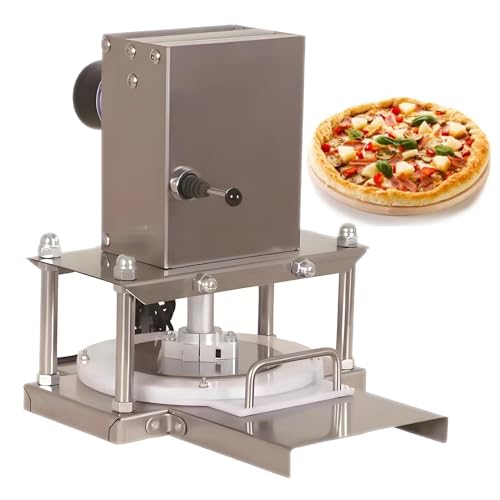 ExoticaBlend Machine à Former Les Pizzas Robuste, Presse Électrique pour Pâte à Pizza, Presse à Pizza pour Laminage/Pâte à Pizza, Presse à Pizza Domestique 30cm