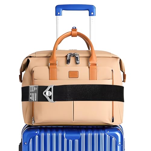 Image of Luggage Straps,Travel Belt for Luggage,Adjustable Suitcase Belts,2-in-1 Elastic Luggage Belt Bag Bungee,Hands-Free for Airport,Trip,Travel Essential Accessories,Easy to Use