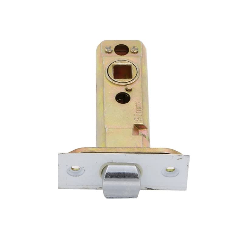Door Lock Cylinder,Door Lock with Key,Bathroom Alloy Single Deadbolt Lock Cylinder,Three-bar Single Tongue Lock Body Universal Lock Tongue Door Barrel (Color:Margins 60mm) (Color:Mar (Size : Margins