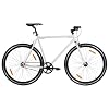Fixed Gear Bike - Lightweight Single Speed Road Commuter Bike with Flip-Flop Hub for Urban Riding 700c 59 cm