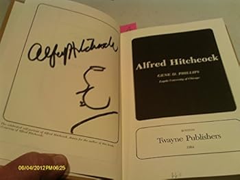 Hardcover Alfred Hitchcock (Twayne's Filmmakers Series) Book