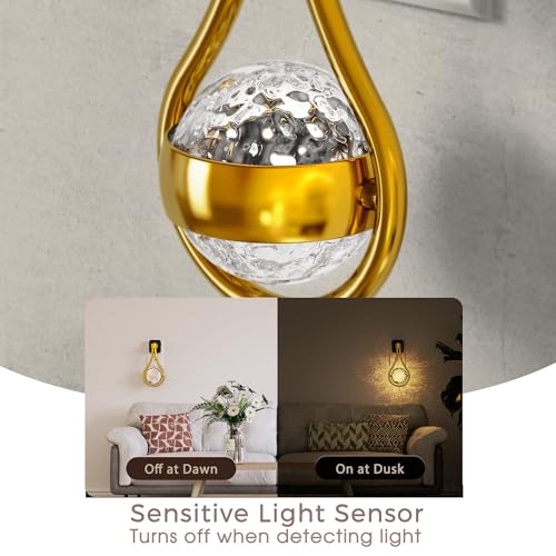 Image of Briignite LED Night Lights Plug into Wall, 330 Rotating Night Light with Dusk to Dawn Sensor, 0-100LM Dimmable Nightlight Adjustable Brightness, 3000K Warm White for Hallway, Bedroom, Stairway, 2pack