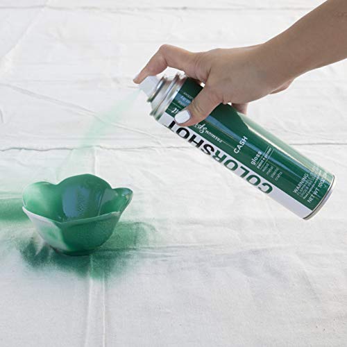 COLORSHOT Gloss Spray Paint, Cash (Green), 10 oz