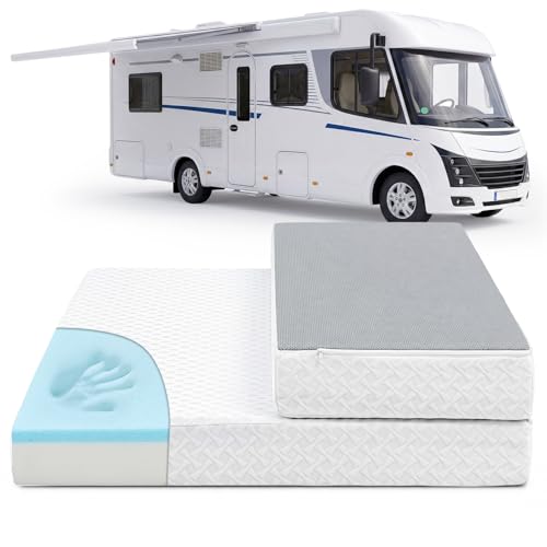 Novabright 1/3 Folding RV Short Queen Mattress...