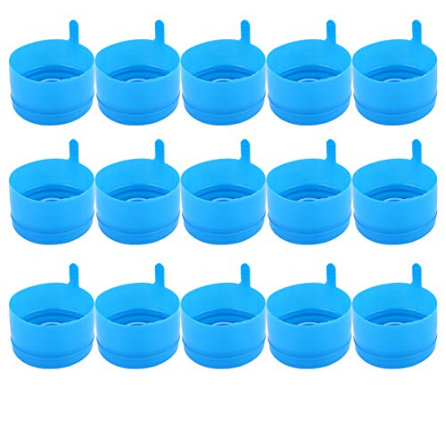 BESPORTBLE 25pcs Replacement Bottle Lid,Gallon Water Jug Cap Reusable Water Bottle Jug 5 Gallon Can Cap Gallon Water Jug Cap Lid Silicone Stopper Water Jug Cap Reusable Water Bottle Jug