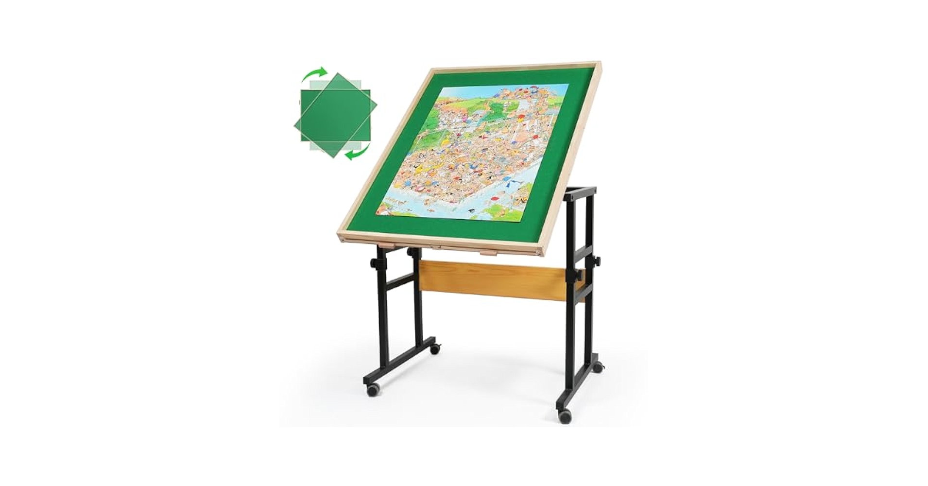 Amazon.com: ALL4JIG 1500 Pieces 360°Rotating Puzzle Table